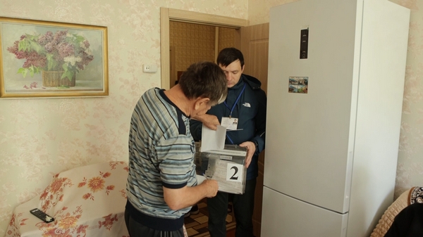 Голосование на дому доступно