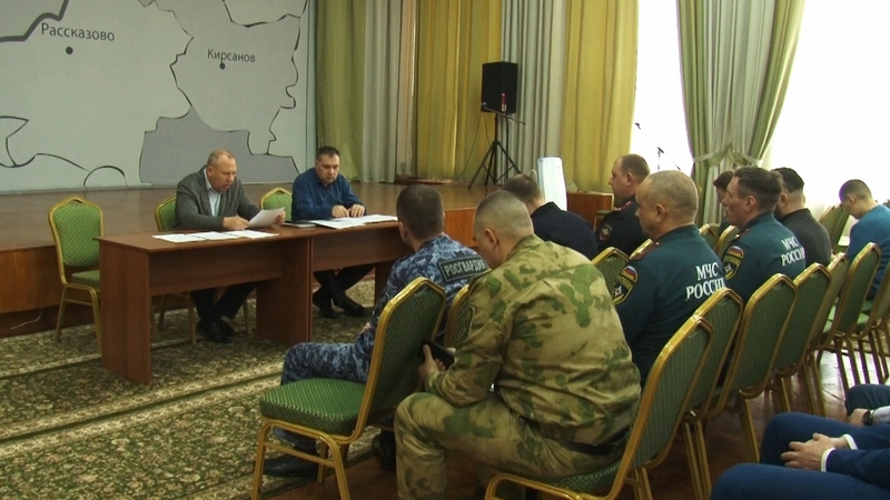 Профилактика терроризма и подготовка к прохождению весеннего паводка