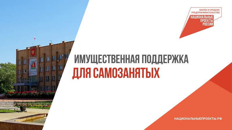 Имущественная поддержка