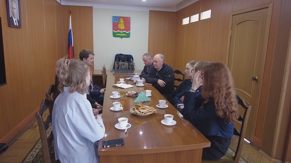 Встреча со старшеклассниками города