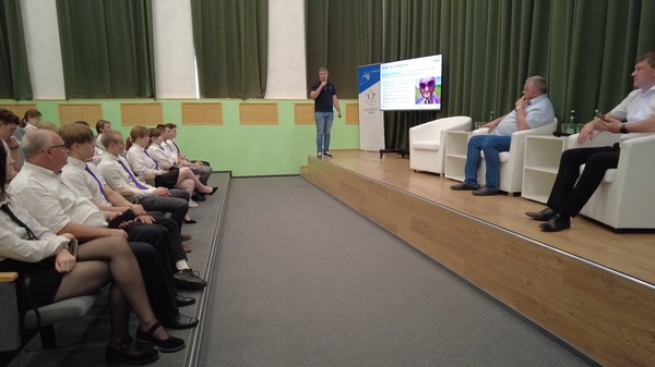Урок по кибербезопасности в IT-Кубе Котовска