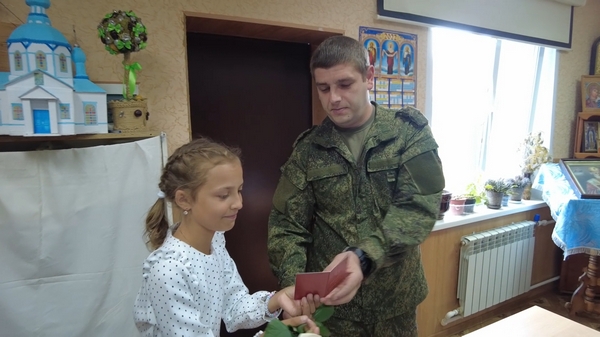 Мобилизованный котовчанин встретился с ребятами
