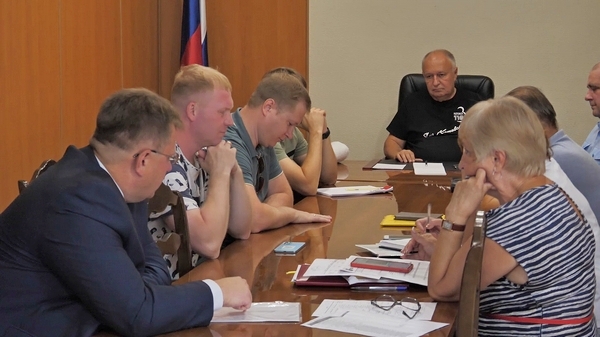 Совещание с подрядчиками
