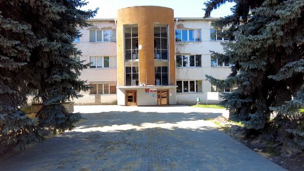 Ремонт фасада Дворца культуры