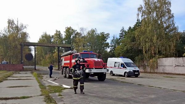 Учения на практике