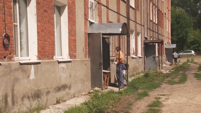 Ремонтные работы в разгаре