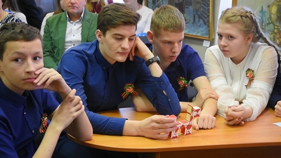 Город, в котором живу. В городском музейном комплексе прошла краеведческая игра - викторина, посвящённая дню рождения Котовска