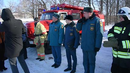Ежегодный смотр готовности сил и средств, к летнему пожароопасному периоду 2018