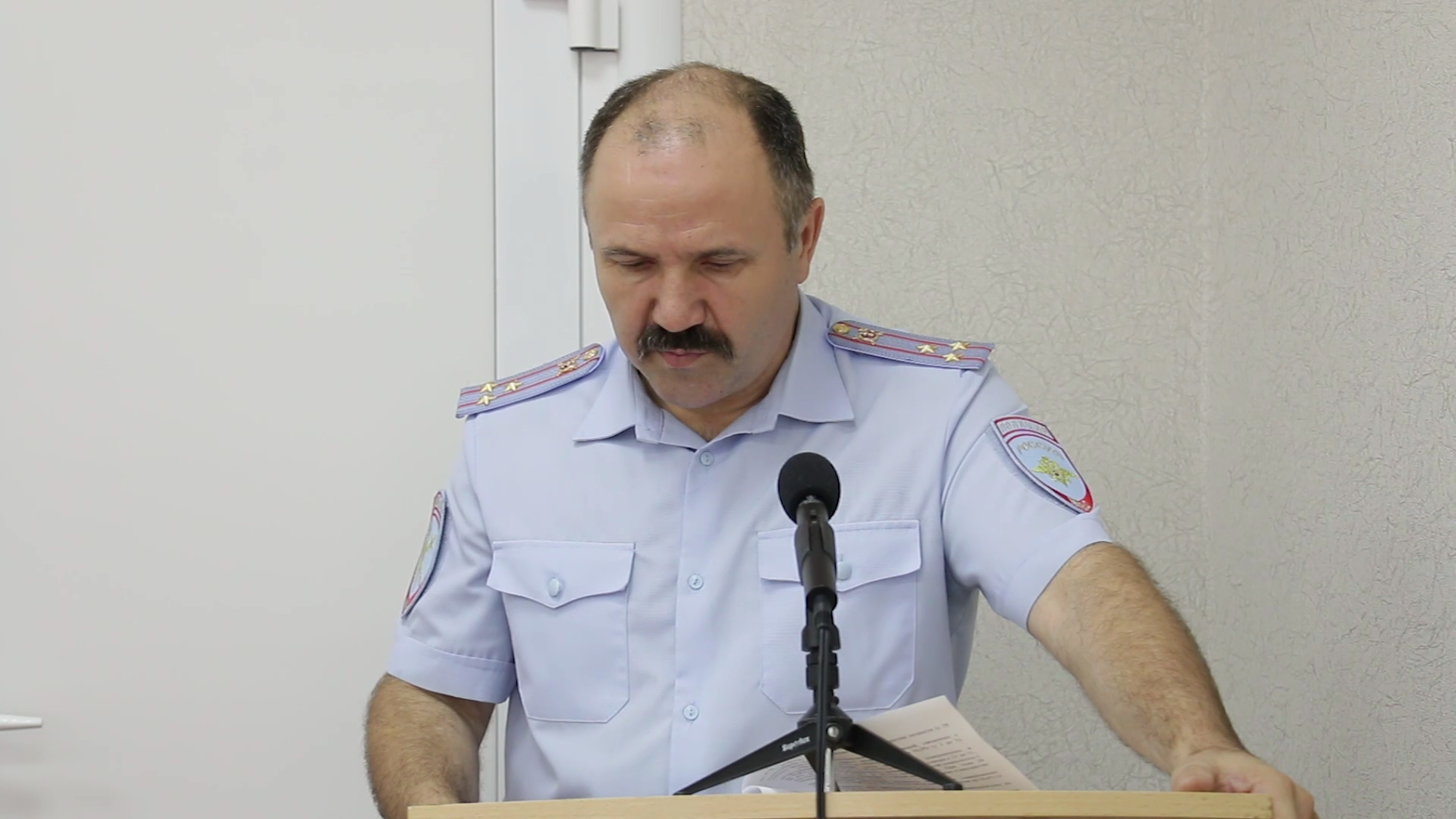 Итоги полугодия на заседании городского Совета подвели и полицейские 