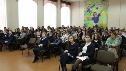 Мы правнуки Победы. В Средней общеобразовательной школе прошёл конкурс художественного слова 