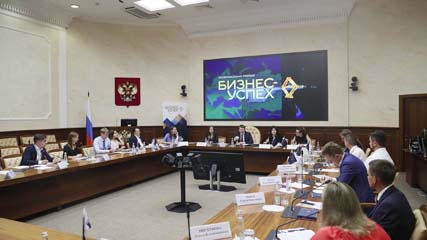 Наши люди в министерстве. «Народный предприниматель» из Котовска Сергей Морев встретился с министром экономического развития России Максимом Орешкиным