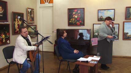 «По кромки млечного пути».  В выставочном зале музейного комплекса Котовска  прошла творческая встреча с членом Союза писателей России Еленой Зайцевой 