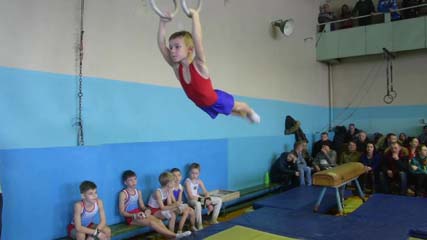 Талан плюс трудолюбие. В детской юношеской спортивной школе №1  прошло  первенство Тамбовской области по спортивной гимнастике среди  учащихся  младшего  возраста. Котовские спортсмены на высоте.