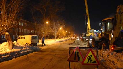 В Котовске 1 февраля три порыва на сетях отопления