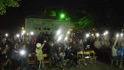  В Котовске стартовал пятый международный фестиваль уличного кино
