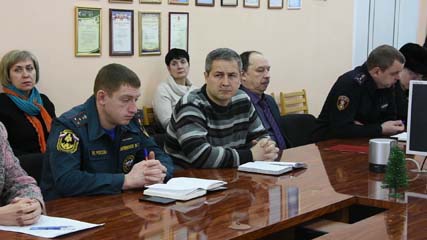В преддверии новогодних праздников прошло совместное заседание антитеррористической комиссии