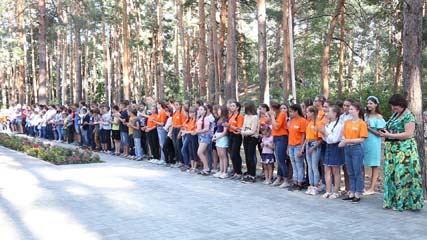 В загородном лагере «Костер» торжественно открылась вторая смена 2018