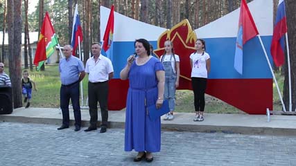  В загородном лагере «Костер» торжественно открыли первую смену