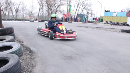 Второй открытый турнир по прокатному картингу на кубок главы города